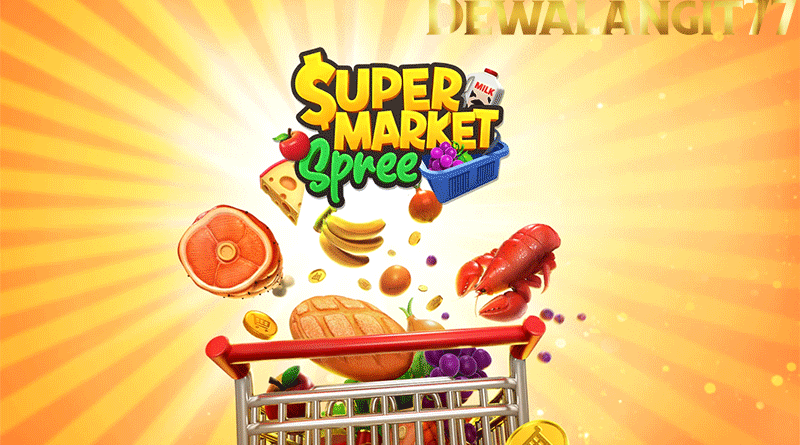 Langkah main dan dapat hasil di game Supermarket Spree