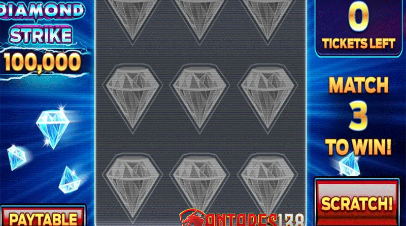Cara Menang Terus Bermain Game Diamond Strike Scratchcard